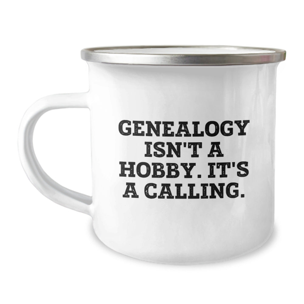 Genealogy Isn't A Hobby Gifts for Genealogy Enthusiasts, Funny Camping Mug for Women, Unique Christmas Unique Gifts from Family to Genealogy Lovers - Image 1