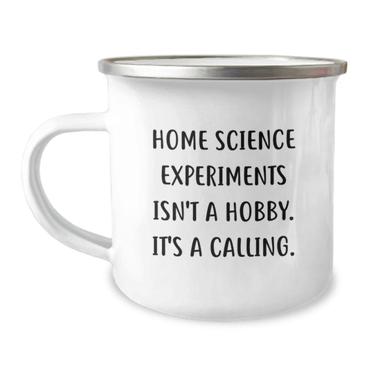 Home Science Experiments Gifts for Men from Friends, Christmas Unique Gifts with Inspirational Mug for Home Science Enthusiasts, Camping Mug - Image 1