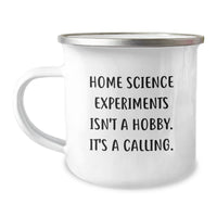 Load image into Gallery viewer, Home Science Experiments Gifts for Men from Friends, Christmas Unique Gifts with Inspirational Mug for Home Science Enthusiasts, Camping Mug - Image 1

