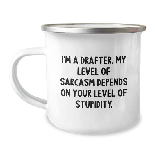 Funny Drafter Gifts for Men - Christmas Unique Mug from Friends - Image 1