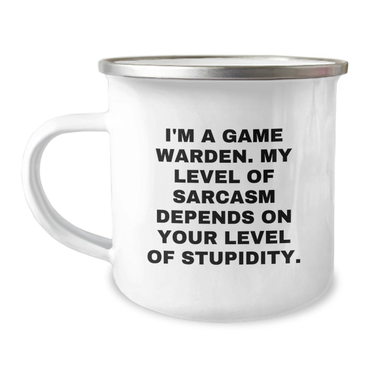 Funny Game Warden Gifts from Men to Friends - Sassy Christmas Unique Mugs for Camping Lovers, I'm A Game Warden Mug - Image 1