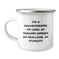 Load image into Gallery viewer, Funny groundskeeper Gifts from Friends for groundskeeper Men Christmas Unique Mugs - Image 1

