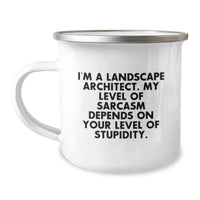 Load image into Gallery viewer, Funny Landscape Architect Christmas Unique Gifts from Friends and Family, Camping Mug Quote, Perfect for Men or Women, Unique Office or Holiday Present - Image 1
