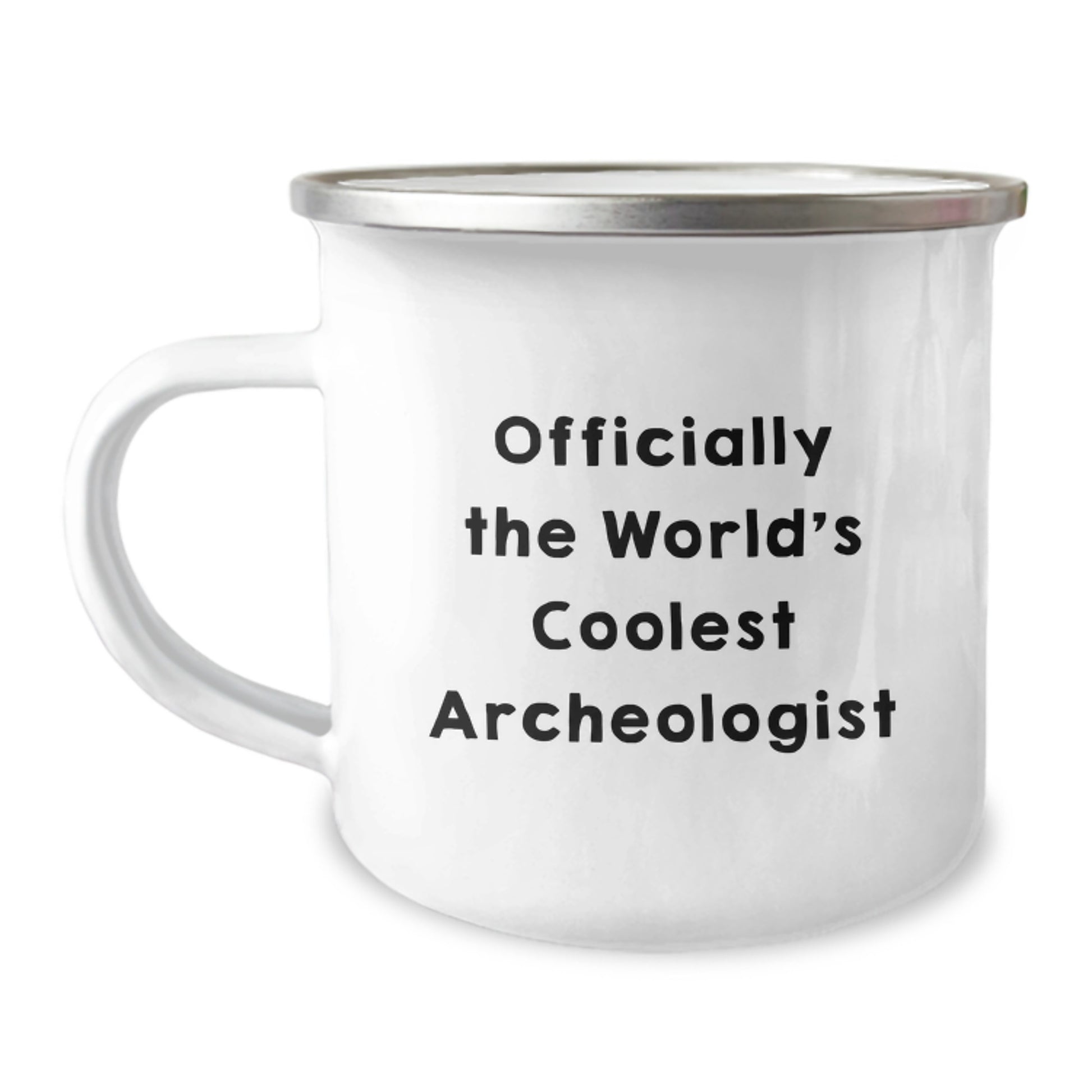 Funny Archeologist Gifts from Men to Men - Officially The World's Coolest Archeologist Camping Mug for Christmas Unique Gifts - Image 1
