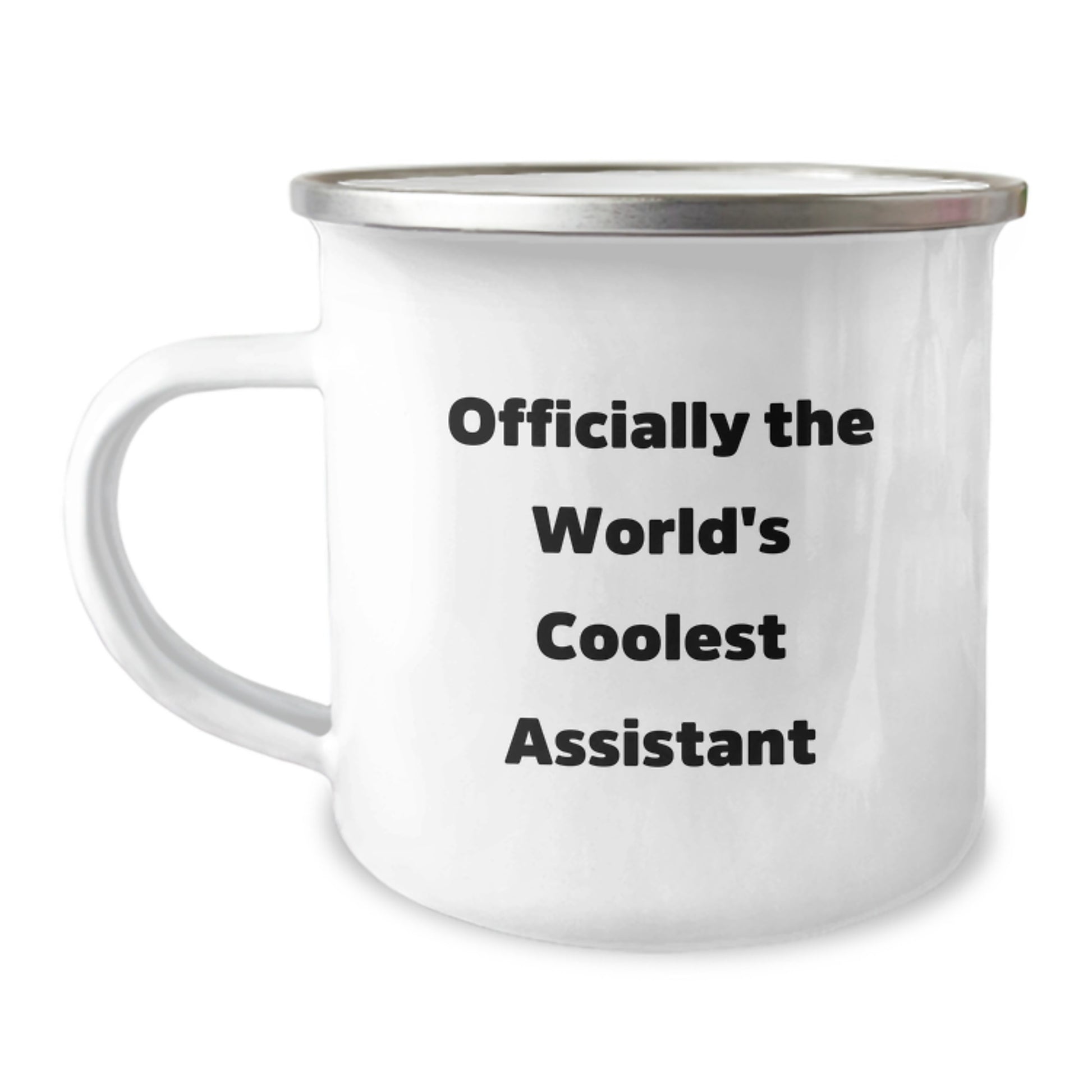 Funny Assistant Gifts, World's Coolest Assistant Camping Mug, Perfect Christmas Unique Gifts for Assistant Friends - Image 1