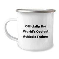 Load image into Gallery viewer, Funny Athletic Trainer Gifts from Friends for Men - Officially The World&#39;s Coolest Athletic Trainer, Camping Mug, Christmas Unique - Image 1
