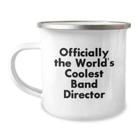 Load image into Gallery viewer, Funny Band Director Gifts from Friends for the Officially World&#39;s Coolest Band Director Christmas Unique Mugs - Image 1
