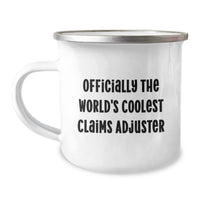 Load image into Gallery viewer, Claims Adjuster Camping Mug Funny Quote Gifts for Men from Friends on Christmas - Image 1

