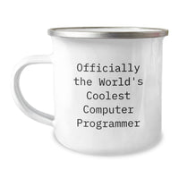Load image into Gallery viewer, Funny Computer Programmer Gifts for Men, Officially The World&#39;s Coolest Computer Programmer Christmas Unique Gifts from Friends - Image 1

