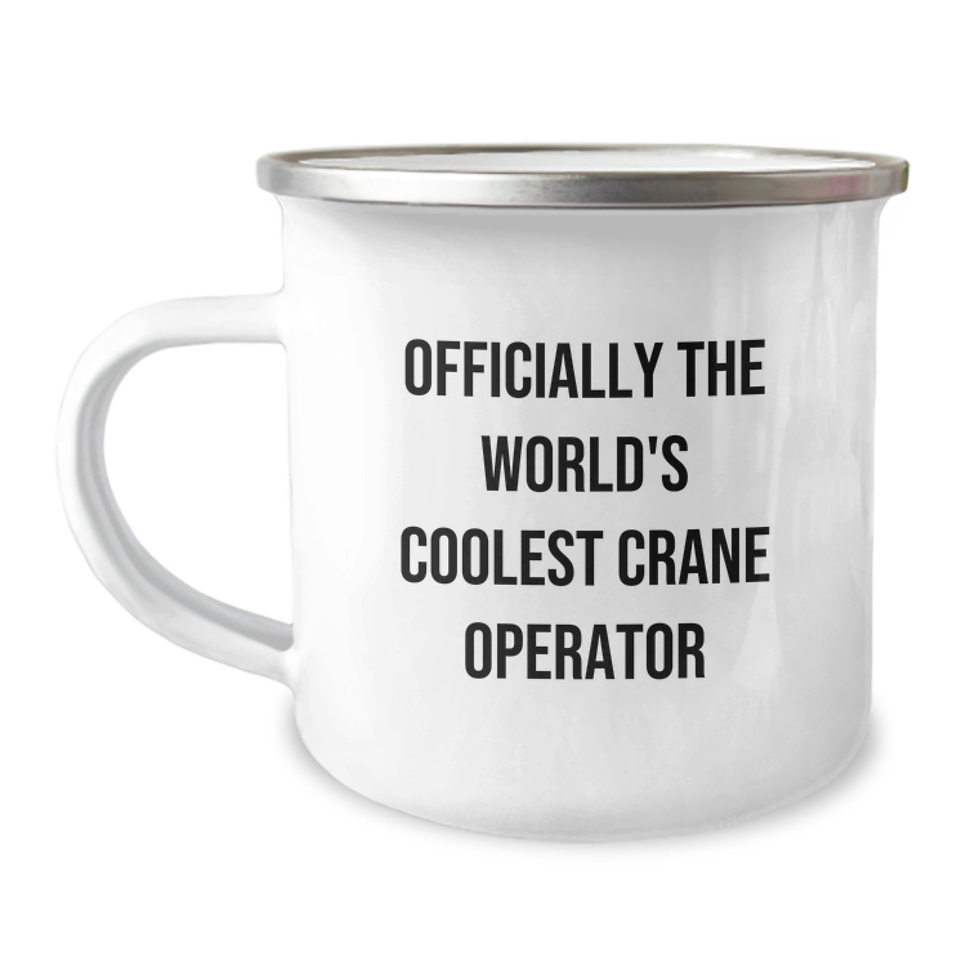 Funny Crane Operator Gifts for Men, World's Coolest Crane Operator Camping Mug, Unique Christmas Unique Gifts from Friends - Image 1