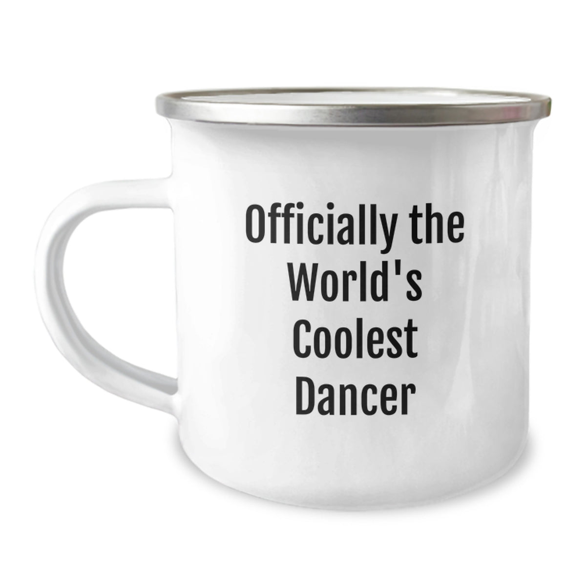 Funny Dancer Gifts for Men Friends Family - Officially The World's Coolest Dancer Camping Mug, Unique Christmas Unique Gifts - Image 1