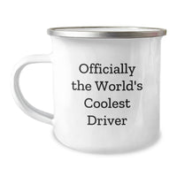 Load image into Gallery viewer, Gifts for the Driver, Funny Camping Mug for Men, Officially The World&#39;s Coolest Driver, Unique Christmas Unique Gifts from Friends to Family - Image 1
