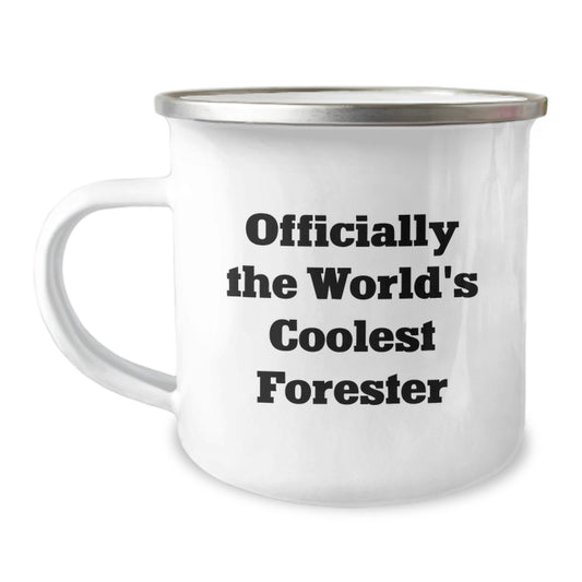 Funny Forester Gifts for Men Friends - Officially The World's Coolest Forester Christmas Unique Gifts Gifts from Men - Image 1