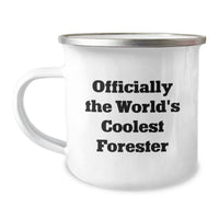 Load image into Gallery viewer, Funny Forester Gifts for Men Friends - Officially The World&#39;s Coolest Forester Christmas Unique Gifts Gifts from Men - Image 1
