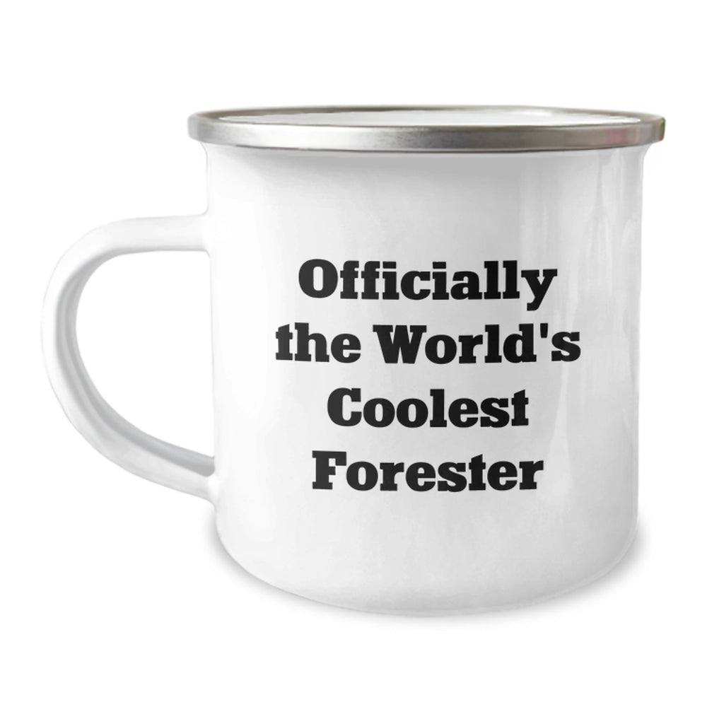 Funny Forester Gifts for Men Friends - Officially The World's Coolest Forester Christmas Unique Gifts Gifts from Men - Image 1