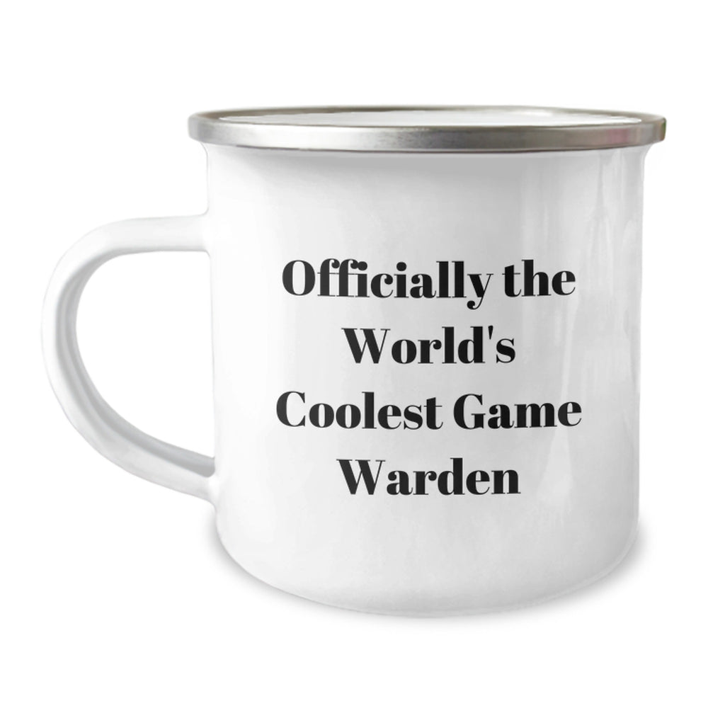Funny Game Warden Gifts from Family for Men - Officially The World's Coolest Game Warden Christmas Unique Gifts - Image 1