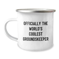 Load image into Gallery viewer, Funny groundskeeper Gifts from Men, Unique Christmas Unique Gifts for groundskeeper, World&#39;s Coolest groundskeeper Coffee Mug, Camping Mug for groundskeeper Lovers - Image 1
