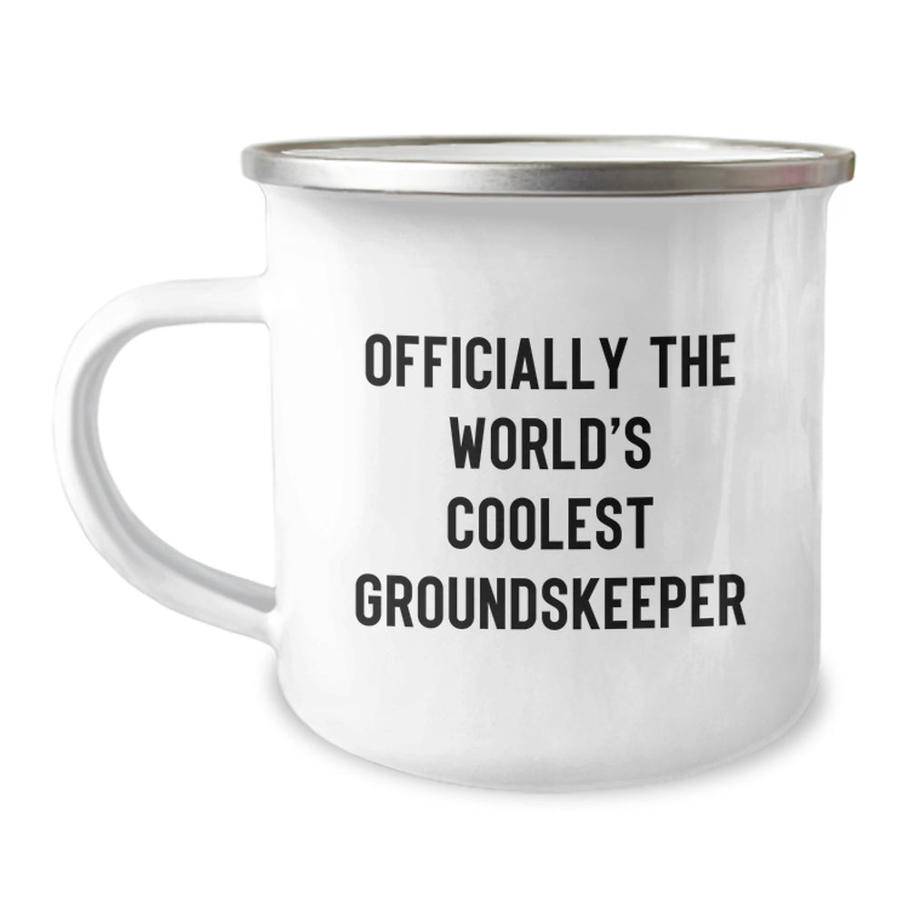 Funny groundskeeper Gifts from Men, Unique Christmas Unique Gifts for groundskeeper, World's Coolest groundskeeper Coffee Mug, Camping Mug for groundskeeper Lovers - Image 1