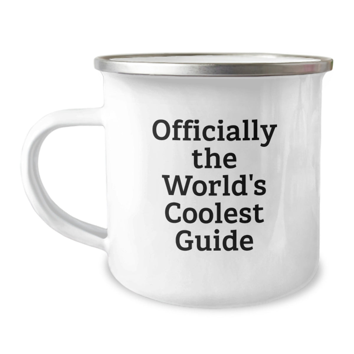 Funny Camping Mug Gifts for Guide Lovers Officially The World's Coolest Guide - Gifts from Friends for Christmas - Image 1