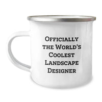 Load image into Gallery viewer, Funny Landscape Designer Gifts from Friends for Men&#39;s Christmas Unique Mugs - Officially The World&#39;s Coolest Landscape Designer - Image 1
