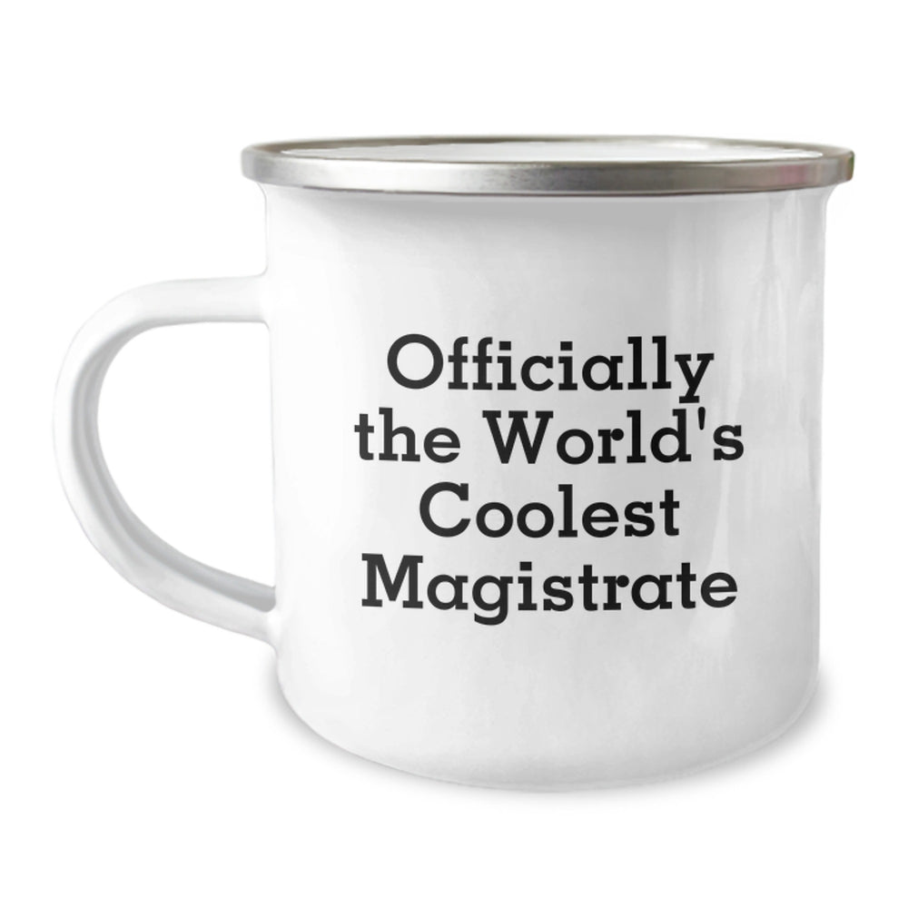 Magistrate Gifts, Funny 'Officially The World's Coolest Magistrate' Christmas Unique Gifts for Men, Women, Friends, and Family from Friends, Coworkers, or Family Members - Image 1
