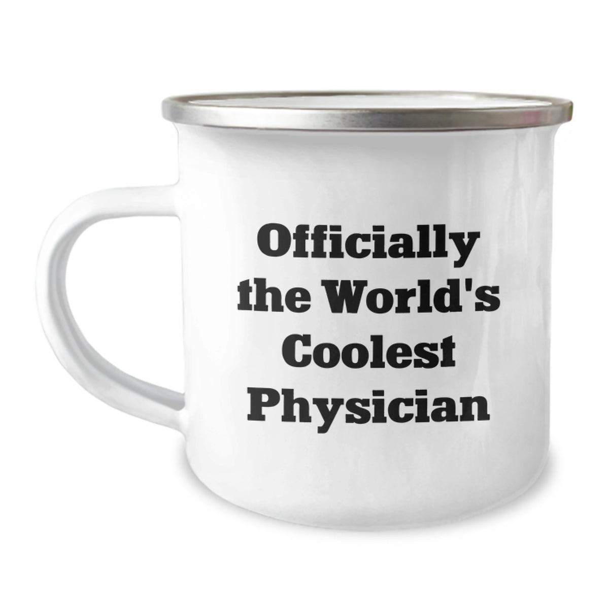 Funny Physician Gifts for Him, Camping Mug for Christmas Unique Presents from Friends to Family - Image 1