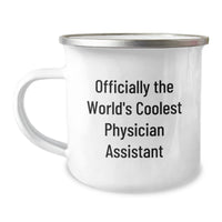 Load image into Gallery viewer, Funny Physician Assistant Gifts for Men - Officially The World's Coolest Physician Assistant Christmas Unique Gifts from Friends - Camping Mug - Image 1
