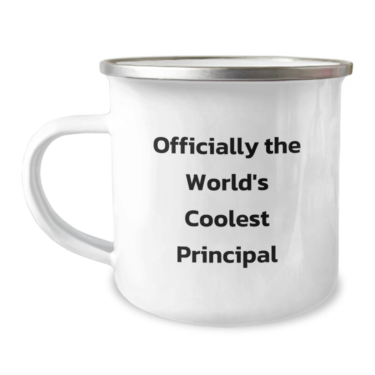 Funny Principal Gifts, Unique Camping Mug for Principal, 'Officially The World's Coolest Principal' Mugs for Christmas Unique Gifts from Friends to Principal - Image 1