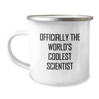 Load image into Gallery viewer, Funny Scientist Gifts from Friends for Men - Officially The World&#39;s Coolest Scientist Camping Mug, Perfect for Christmas Morning - Image 1
