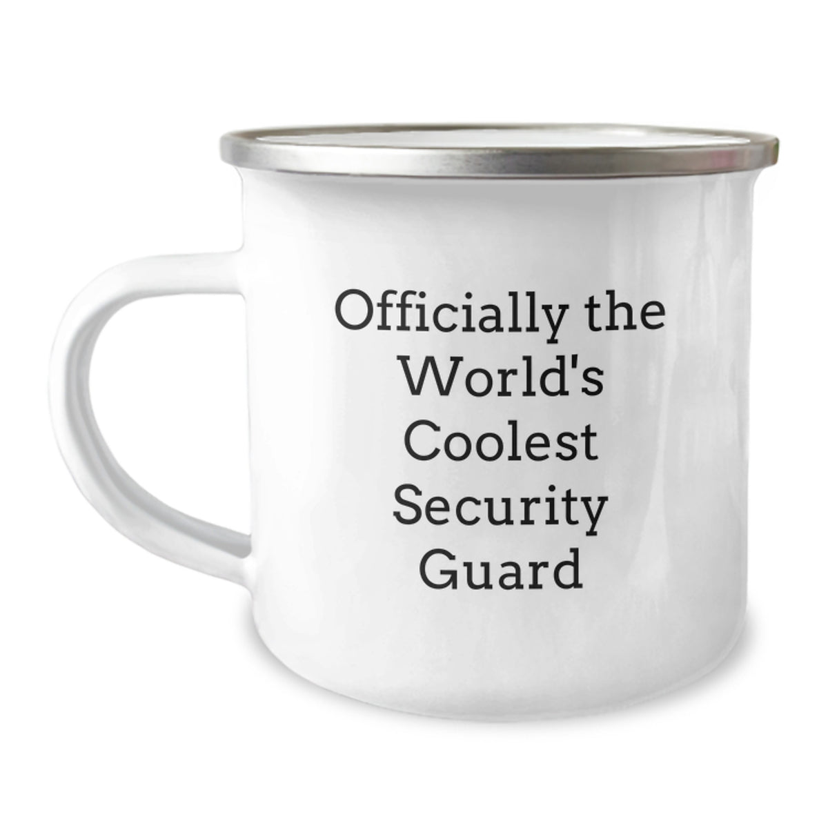 Funny Security Guard Gifts for Men, Women, Friends, Coworkers, Family - 'Officially The World's Coolest Security Guard' Camping Mug, Graduation Unique Gifts from Friends - Image 1