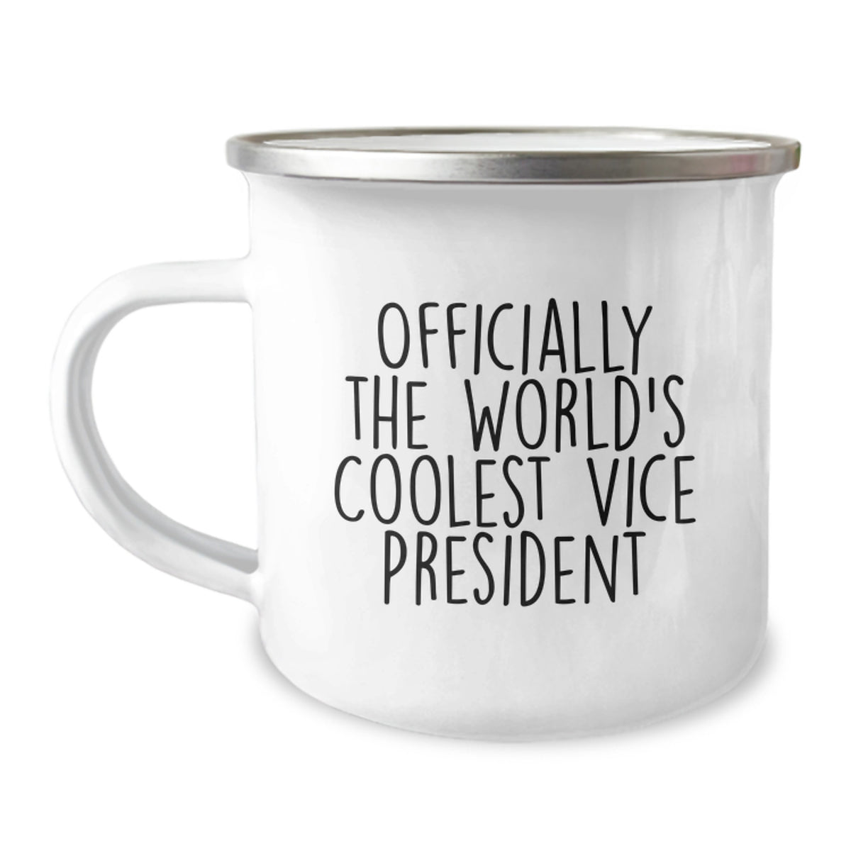Funny Vice President Gifts, World's Coolest VP Mug for Christmas, Perfect Camping Cup for Men Friends - Image 1