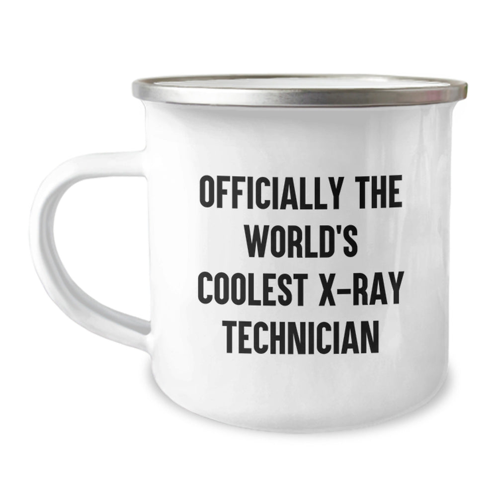 Funny X-Ray Technician Gifts from Men to X-Ray Technician Friends - 'Officially The World's Coolest X-ray Technician' Christmas Unique Mugs - Image 1