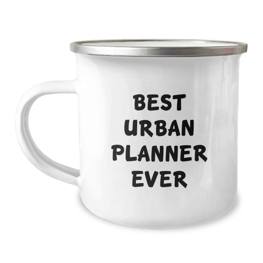 Cute Urban Planner Gifts from Friends - Best Urban Planner Ever Camping Mug Birthday Unique - Image 1