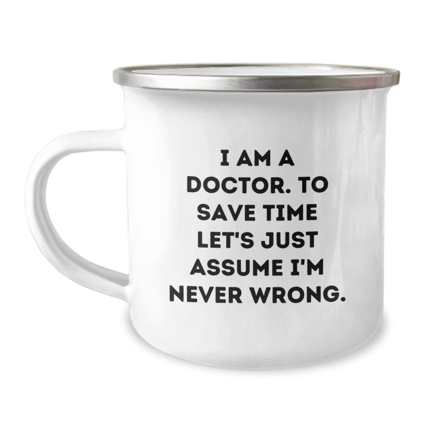 Funny Doctor Gifts, Unique Camping Mug for Christmas Unique Gifts from Friends, Gifts for Doctor - Image 1