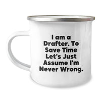 Load image into Gallery viewer, Funny Drafter Gifts from Friends for Men - I Am A Drafter Gifts - Christmas Unique Mugs for Drafter Enthusiasts - Image 1
