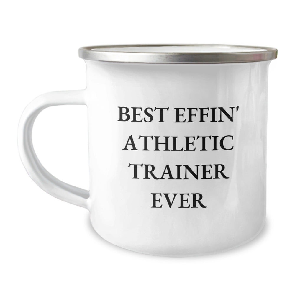 Funny Athletic Trainer Gifts for Men Camping Mug Christmas Unique Presents from Friends - Image 1