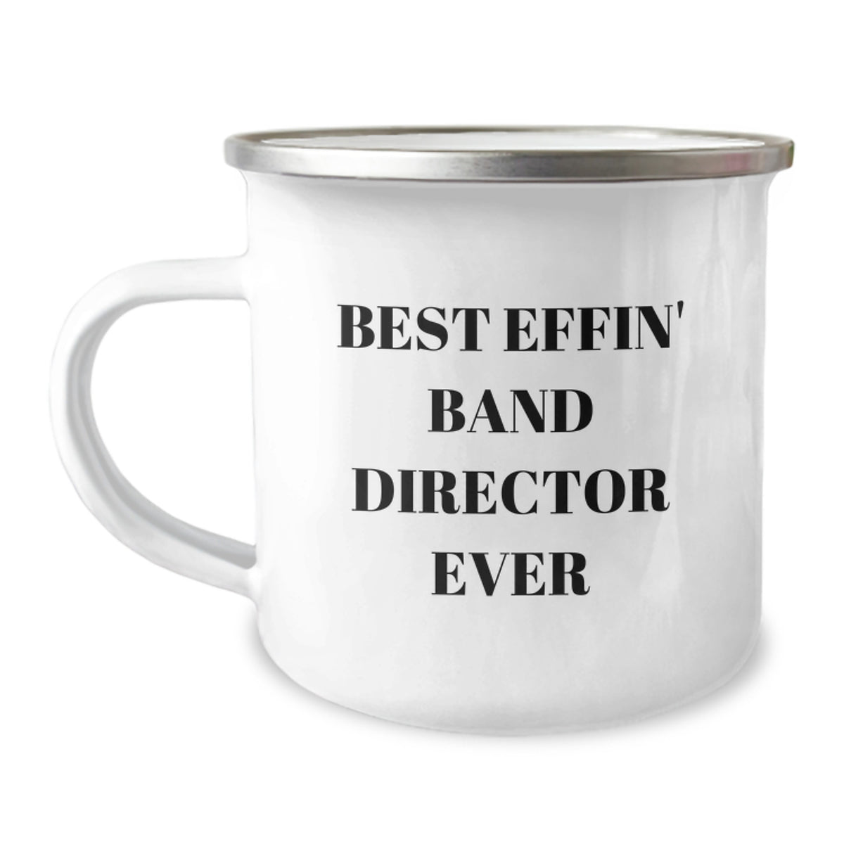 Funny Band Director Gifts for Men - Best Effin' Band Director Ever Inspirational Camping Mug, Perfect Christmas Memorable Present for Band Directors, Music Lovers and Teachers - Image 1