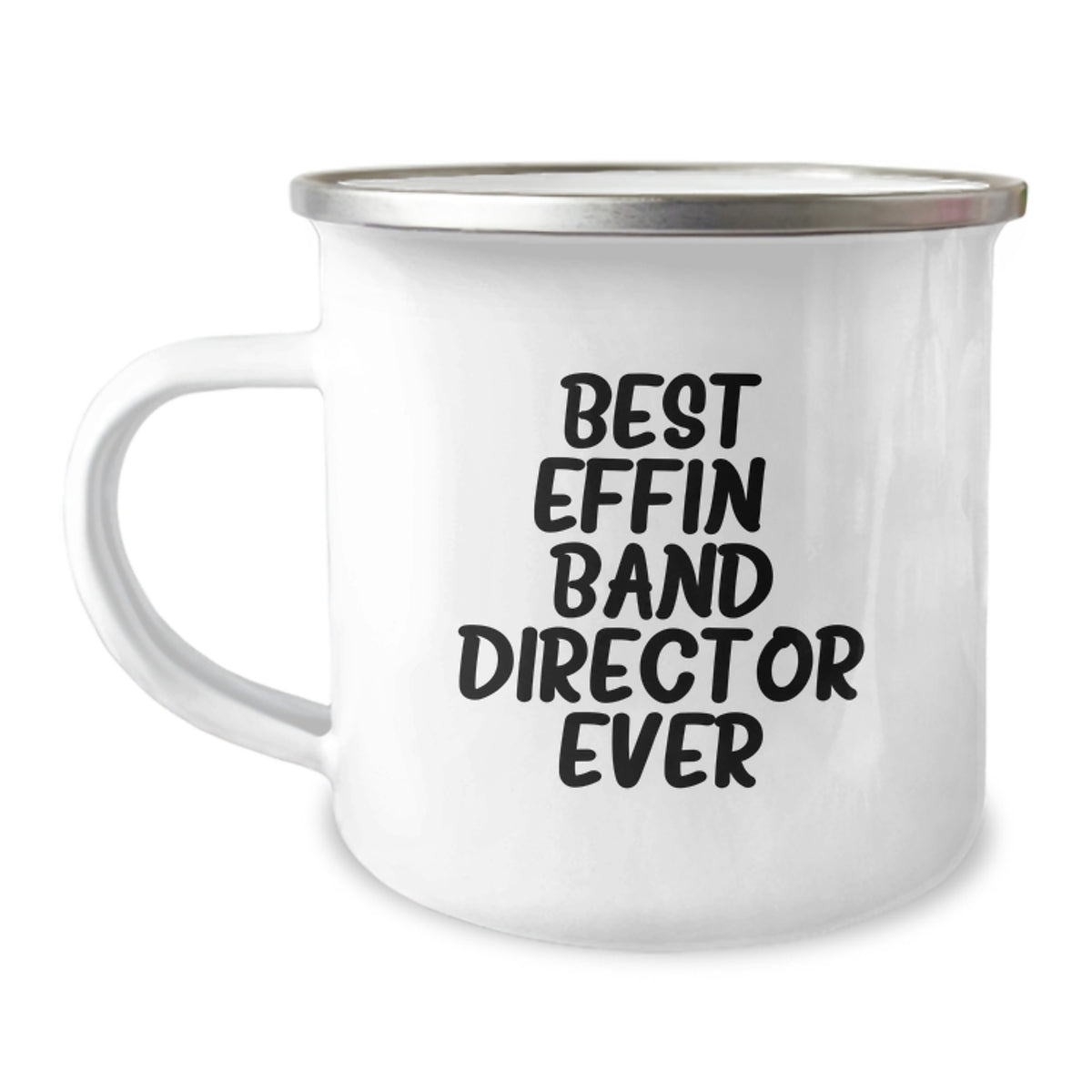 Funny Band Director Gifts from Men Best Effin' Band Director Ever Christmas Unique Gifts for Band Directors Camping Mug - Image 1