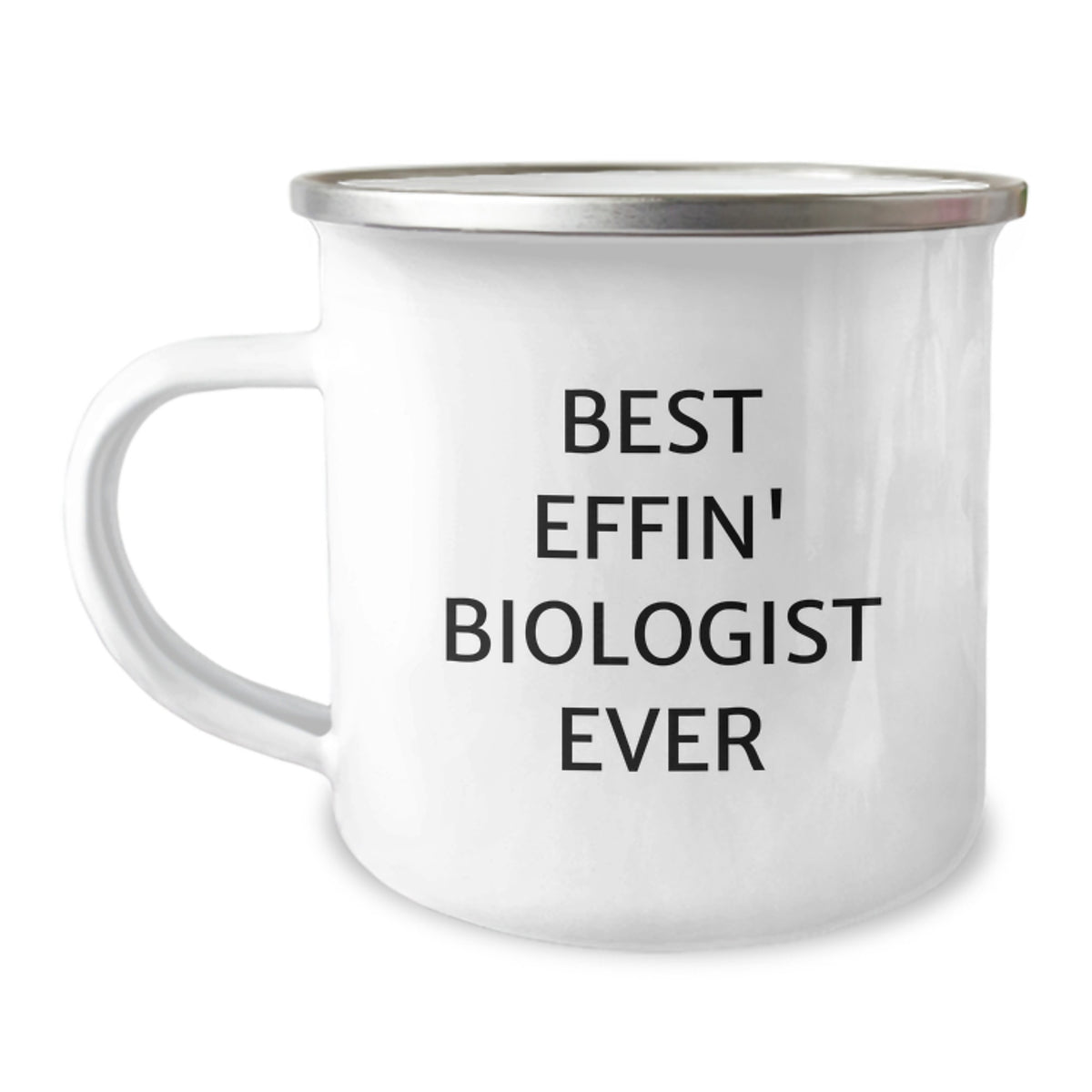 Funny Biologist Gifts for Men - Best Effin Biologist Ever Camping Mug for Christmas Unique Gifts from Friends - Image 1