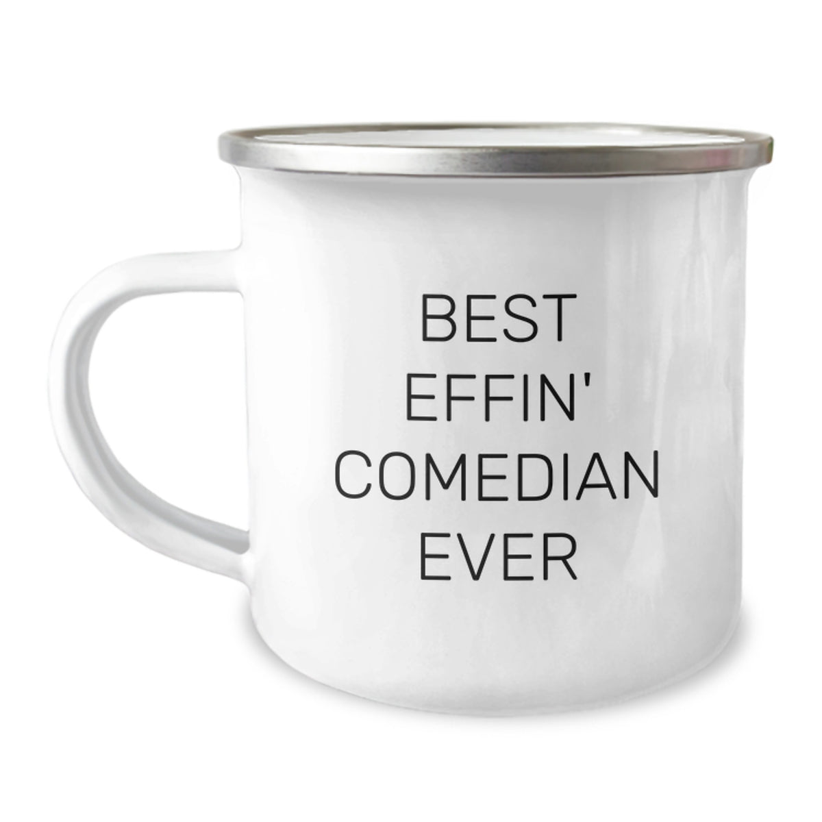 Comedian Gifts from Friends - Funny Comedian Camping Mug - Christmas Unique Gifts for Comedian Lovers - Image 1