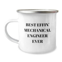 Load image into Gallery viewer, Funny Mechanical Engineer Gifts for Men from Friends - Christmas Unique Mugs - &#39;Best Effin&#39; Mechanical Engineer Ever&#39; Coffee Lover - Image 1
