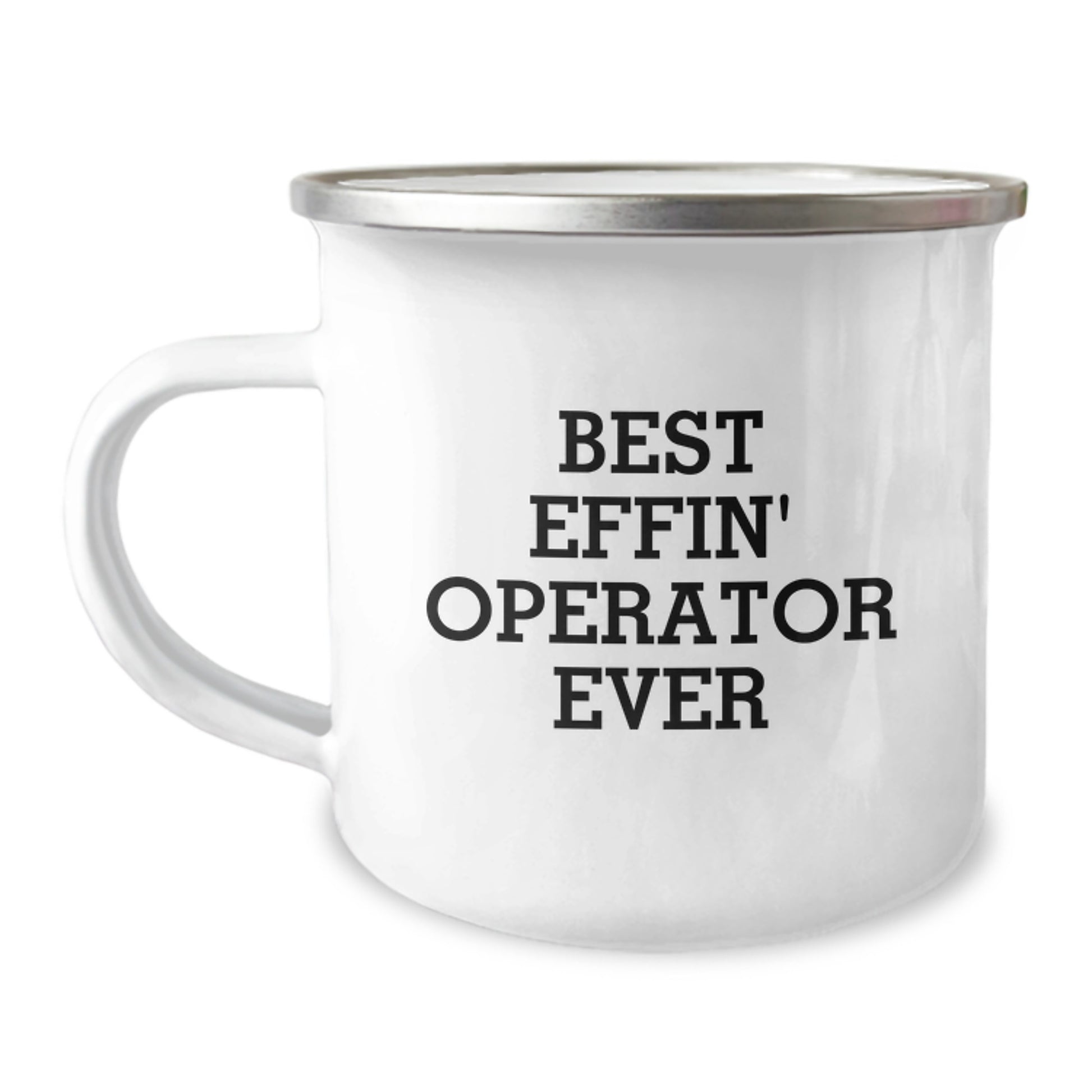 Funny Operator Gifts for Men - Best Effin' Operator Ever Christmas Unique Mugs from Family - Perfect for Camping Enthusiasts Operator Friends - Image 1