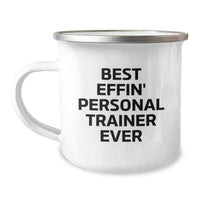 Load image into Gallery viewer, Funny Personal Trainer Gifts from Men to Friends, Best Effin&#39; Camping Mug for Christmas Unique Gifts, Perfect for Personal Trainer Enthusiasts - Image 1
