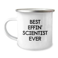 Load image into Gallery viewer, Funny Scientist Gifts for Men - Best Effin&#39; Scientist Ever Camping Mug, Unique Christmas Memorable Presents from Family and Friends - Image 1
