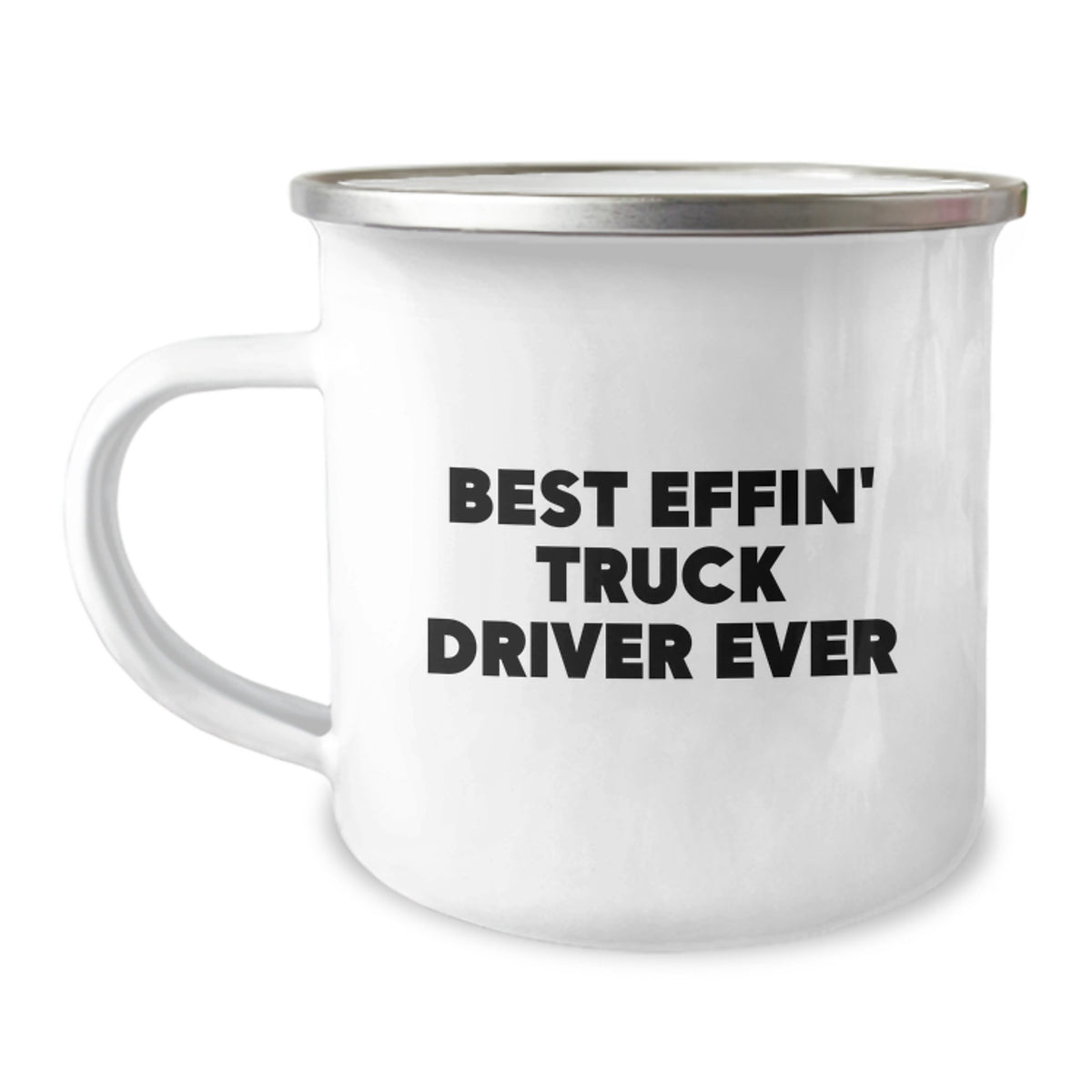Funny Truck Driver Gifts for Men, Best Effin' Mug for Christmas Unique Presents - Image 1