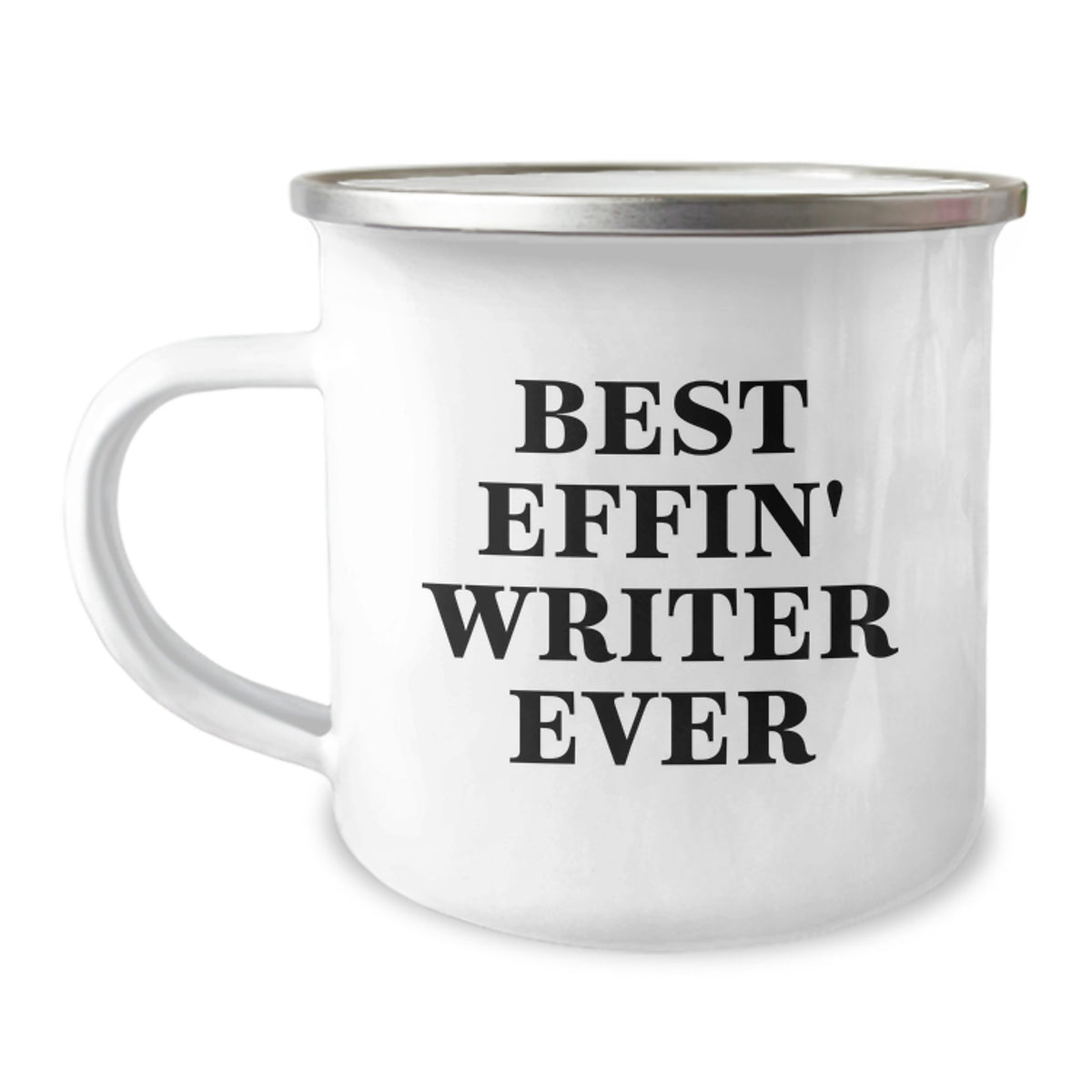 Funny Best Effin Writer Ever Writer Gifts for Men, Unique Christmas Unique Gifts from Friends for Writer, Camping Mug Stainless Steel - Image 1