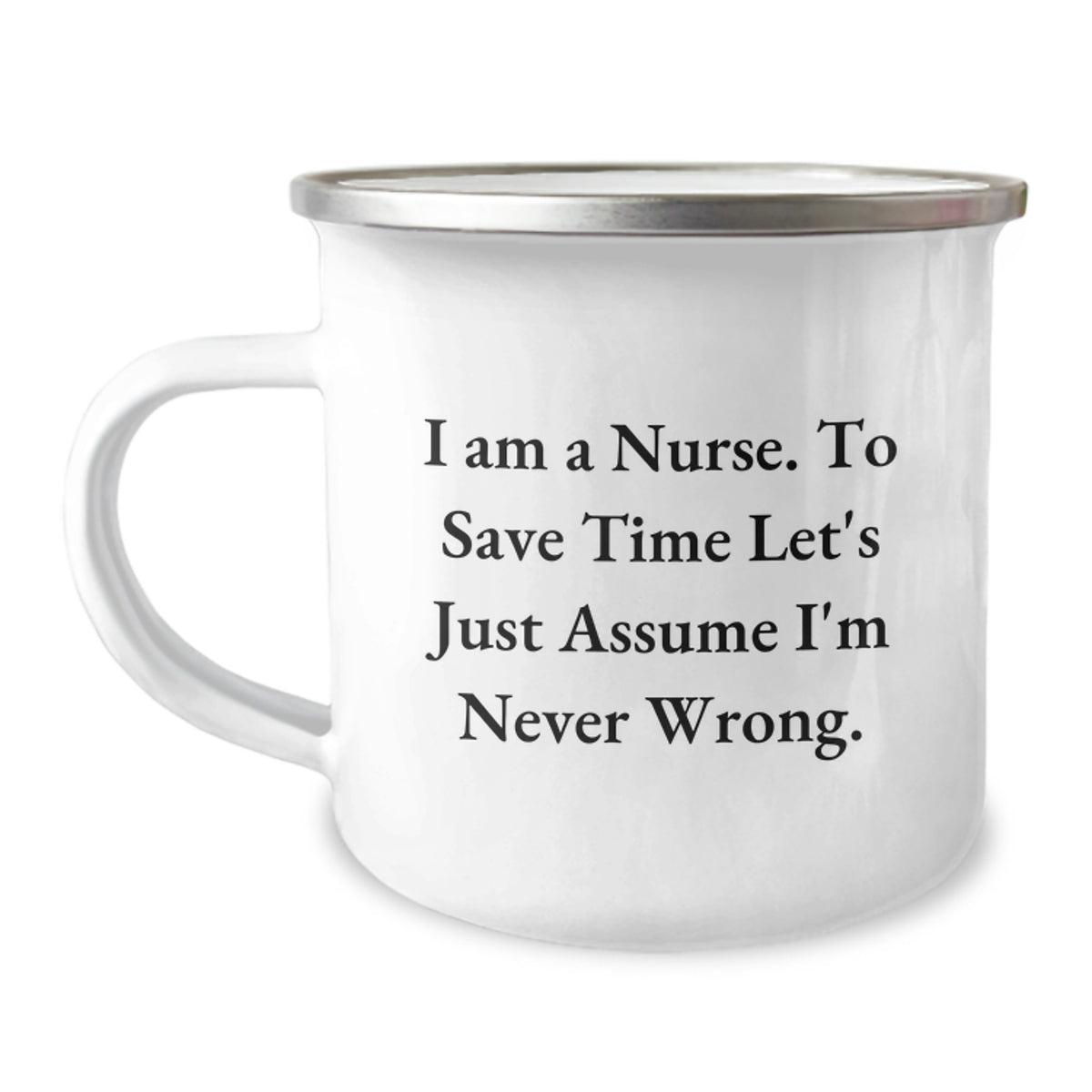 Funny Nurse Gifts from Friends and Family for Christmas Unique Nursing Mug - Image 1