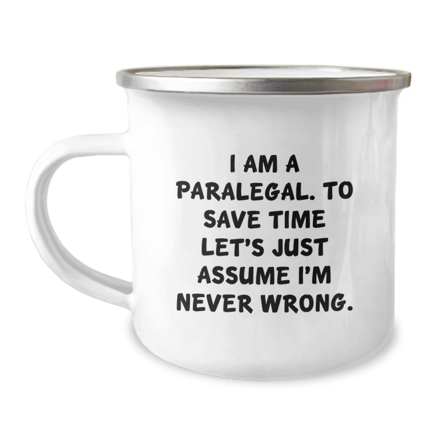 Funny Paralegal Humor Christmas Unique Gift for Paralegal Friends from Family - Image 1