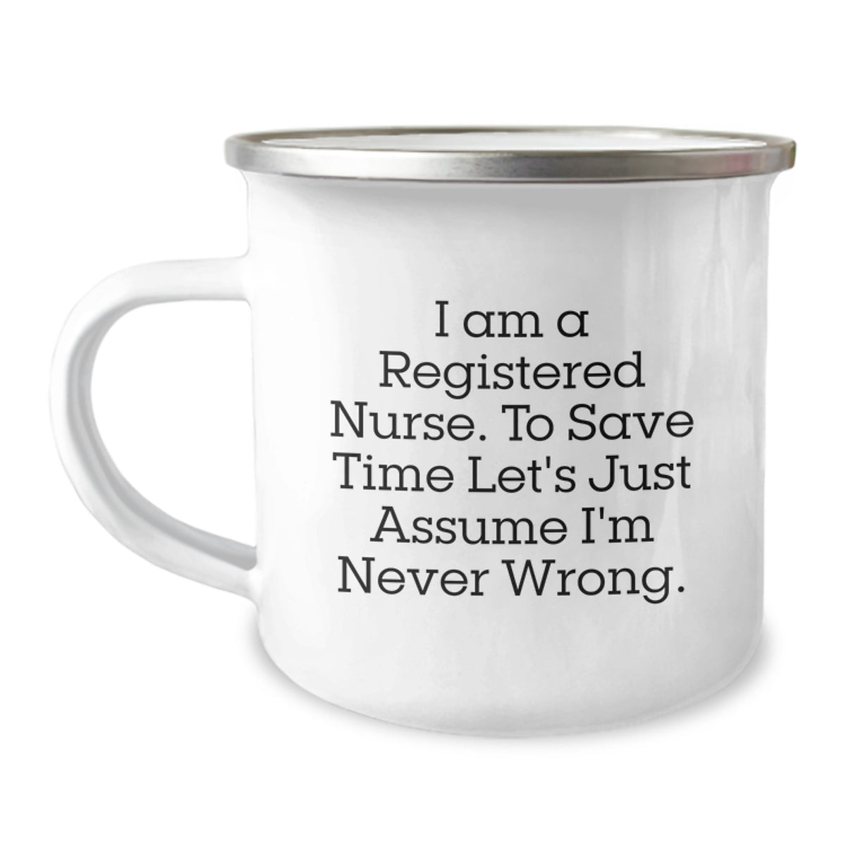 Funny Registered Nurse Camping Mug Gifts from Best Friends to Best Nurses on Christmas - Image 1