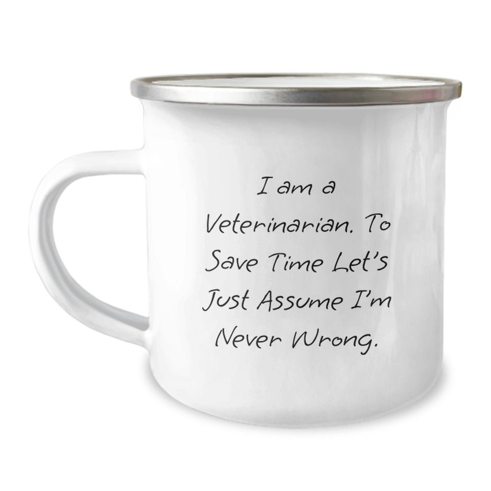 Funny Veterinarian Gifts from Family - I Am A Veterinarian Mugs for Men Women Coworkers Friends Christmas Unique Presents - Image 1